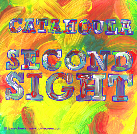 Catahoula Pop Art album cover painting