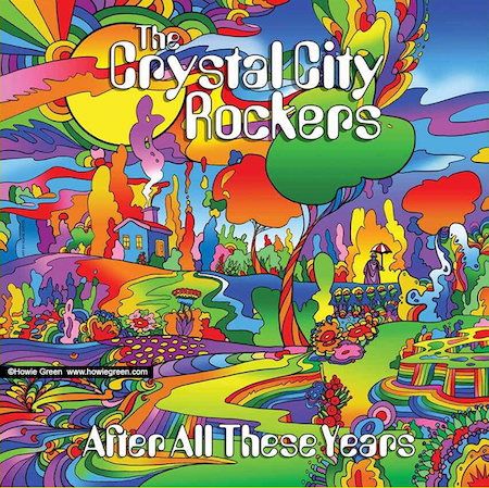 Crystal City Rockers Pop Art album cover painting