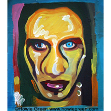 Marilyn Manson pop art portrait