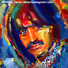 Ringo Starr Pop Art portrait