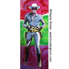 Lone Ranger pop art portrait