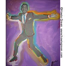 Sammy Davis pop art portrait