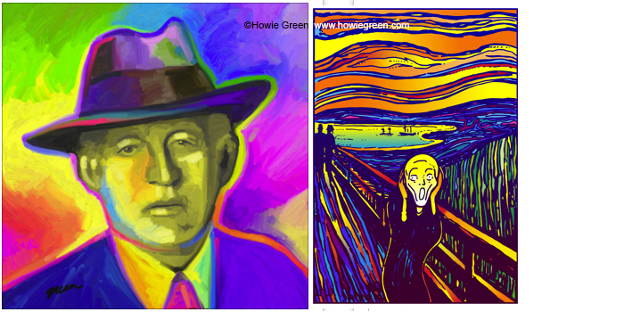 Edvard Munch Pop Art portrait