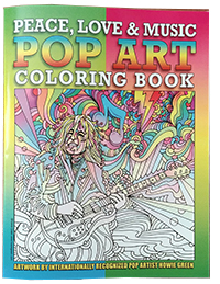 pop art coloring book